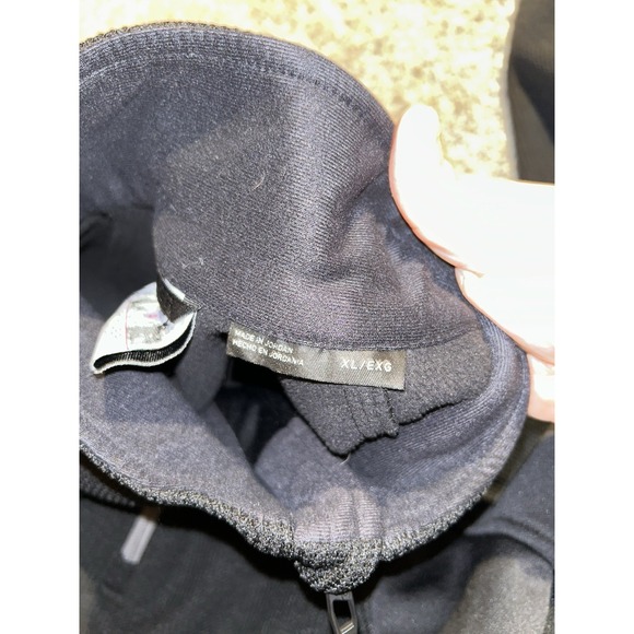 Spyder Sweater Mens Black Outbound 1/4 Zip Pullover Knit Long Sleeve Size XL - Picture 8 of 9